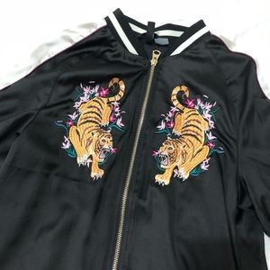 h&m twin tiger bomber jacket